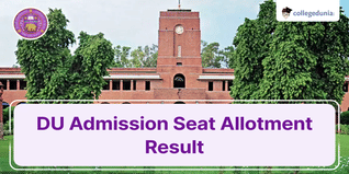 DU Admission Round 2 Seat Allotment Result Released @admission.uod.ac.; Check Direct Link Here